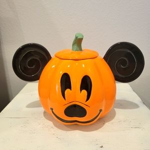 Mickey Pumpkin cookie canister